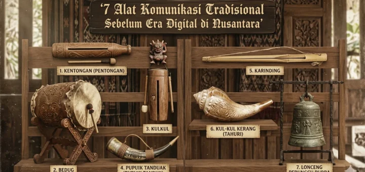 7 Alat Komunikasi Tradisional Sebelum Era Digital Nusantara dan Filosofi Penggunaannya