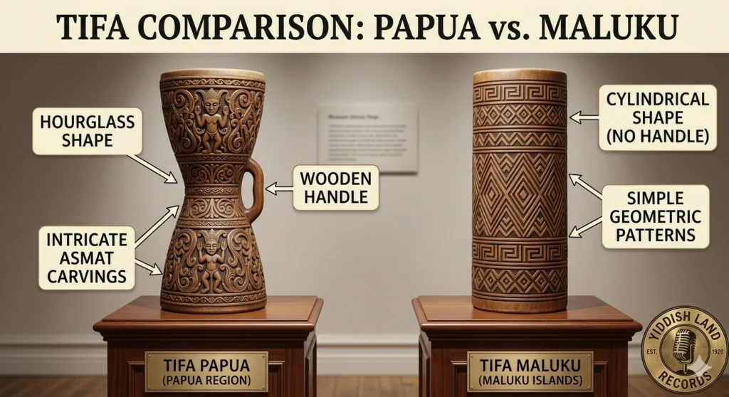Perbedaan Alat Musik Tifa Papua dan Maluku