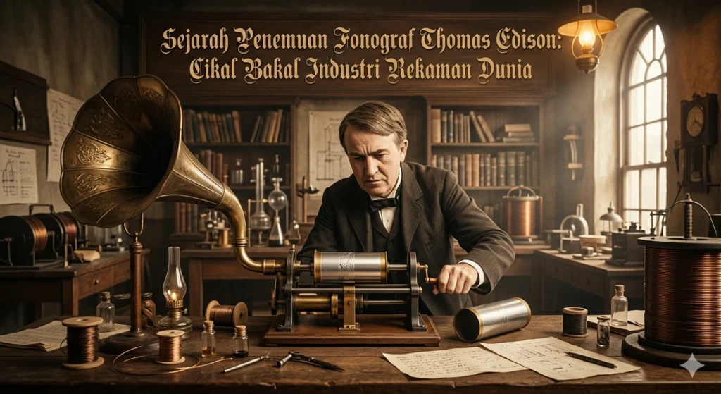 Sejarah Penemuan Fonograf Thomas Edison: Cikal Bakal Industri Rekaman Dunia