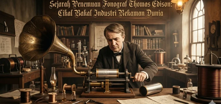 Sejarah Penemuan Fonograf Thomas Edison: Cikal Bakal Industri Rekaman Dunia