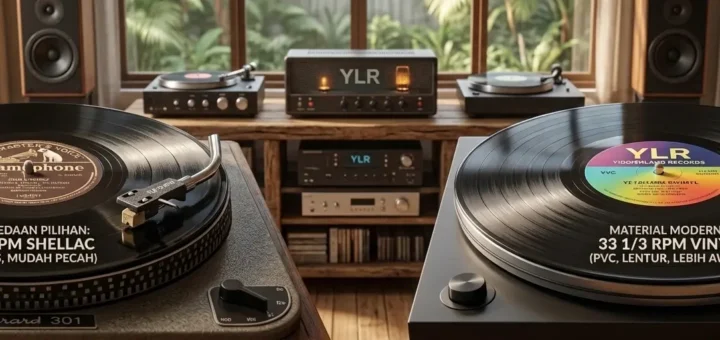 Perbedaan Piringan Hitam Shellac Vinyl yang Wajib Diketahui Audiofil