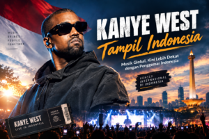 Kanye West Tampil Indonesia – pembahasan konser musik internasional dan antusiasme penggemar hip-hop di Indonesia.